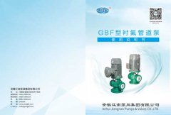 【平博88】GBF型衬氟管道泵说明书