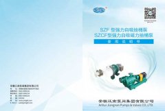 【平博88】SZCF型强力自吸磁力抽桶泵说明书
